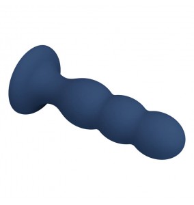 MR PLAY - 3 Metal Balls Silicone Anal Plug (L Size)